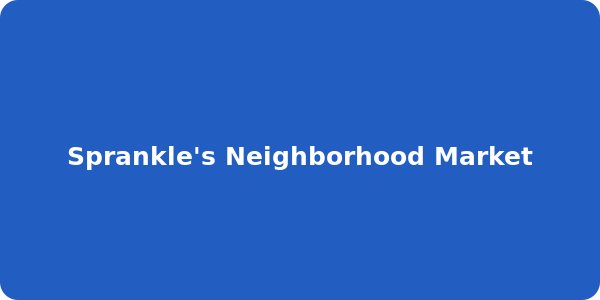Sprankle's Neighborhood Market