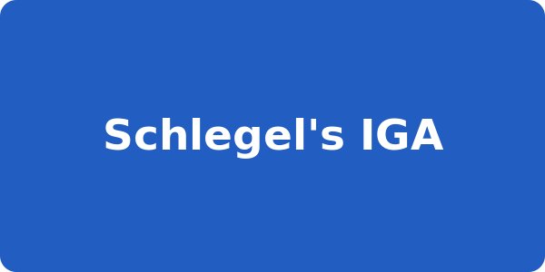 Schlegel's IGA