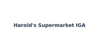 Harold's Supermarket IGA