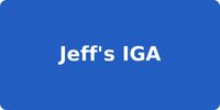 Jeff's IGA
