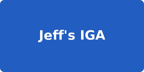 Jeff's IGA