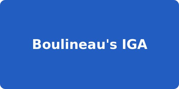 Boulineau's IGA