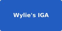 Wylie's IGA