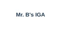 Mr. B's IGA