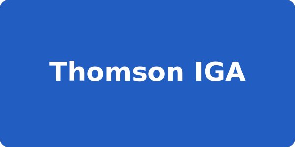Thomson IGA