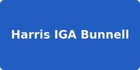 Harris IGA Bunnell
