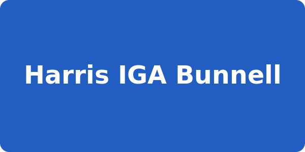 Harris IGA Bunnell