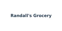 Randall's Grocery