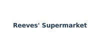 Reeves' Supermarket