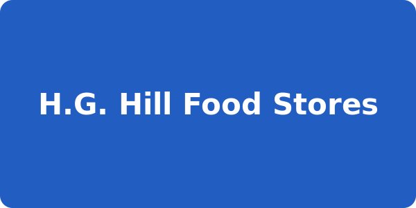 H.G. Hill Food Stores