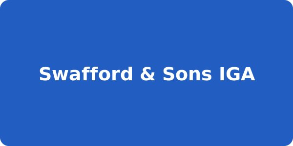 Swafford & Sons IGA