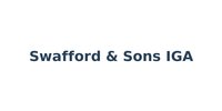 Swafford & Sons IGA
