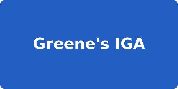 Greene's IGA