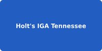 Holt's IGA Tennessee