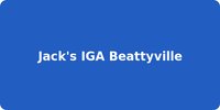 Jack's IGA Beattyville