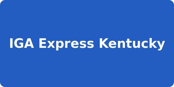 IGA Express Kentucky