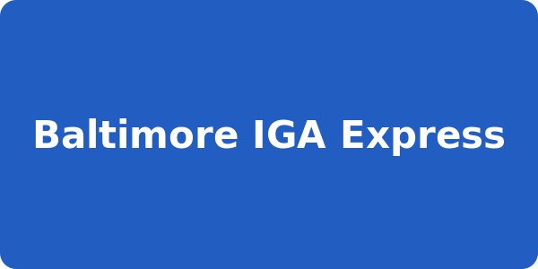 Baltimore IGA Express