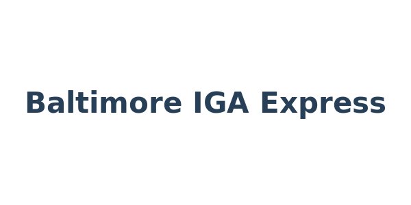 Baltimore IGA Express