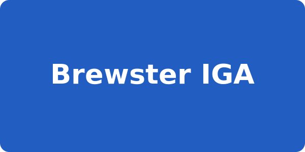 Brewster IGA