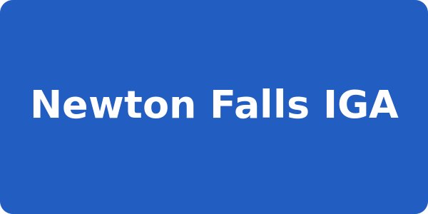 Newton Falls IGA
