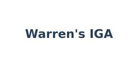 Warren's IGA