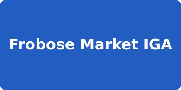 Frobose Market IGA
