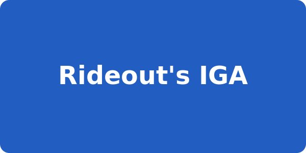 Rideout's IGA