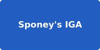Sponey's IGA