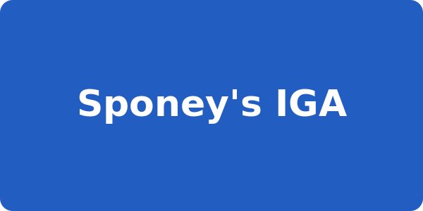Sponey's IGA