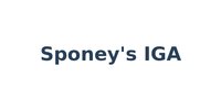 Sponey's IGA