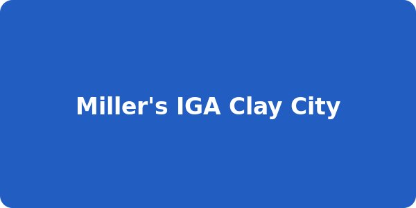 Miller's IGA Clay City