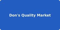 Don's Quality Market