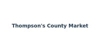 Thompson's County Market