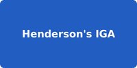 Henderson's IGA