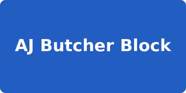 AJ Butcher Block
