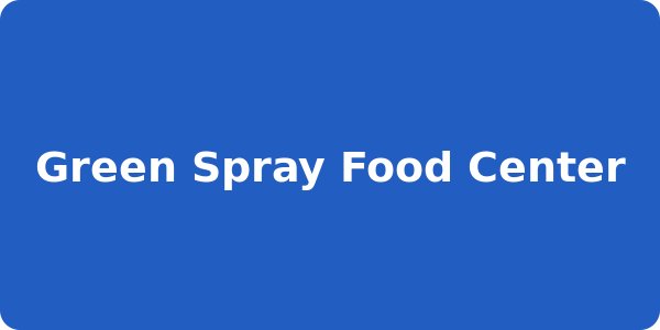 Green Spray Food Center
