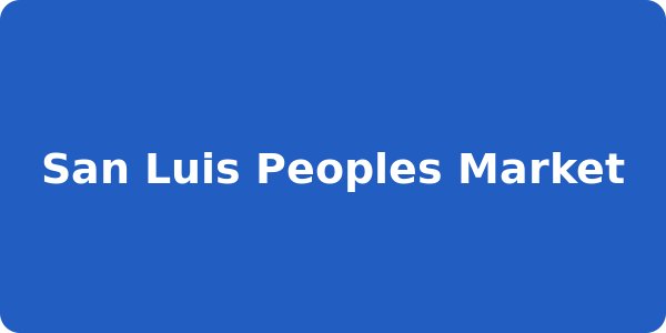 San Luis Peoples Market