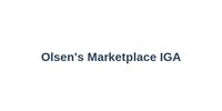 Olsen's Marketplace IGA