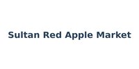 Sultan Red Apple Market