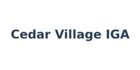 Cedar Village IGA