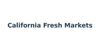 California Fresh Markets