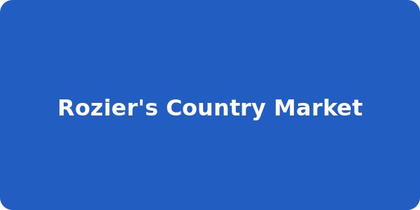 Rozier's Country Market