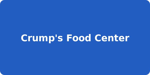 Crump's Food Center