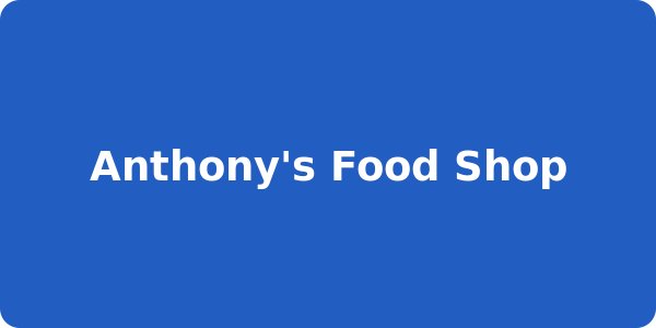 Anthony's Food Shop