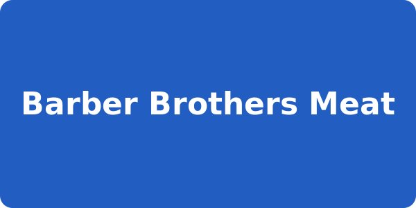 Barber Brothers Meat