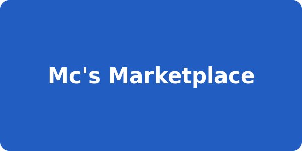 Mc's Marketplace