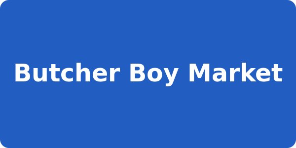 Butcher Boy Market