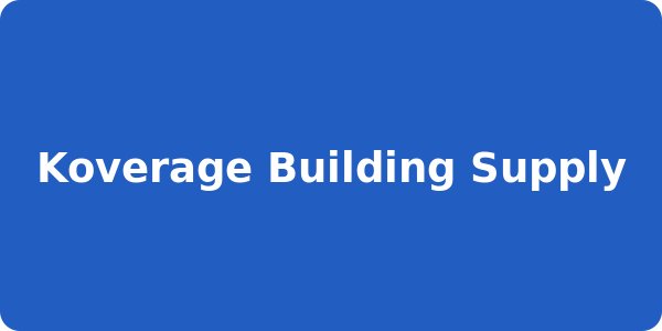 Koverage Building Supply