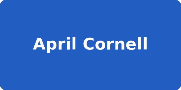 April Cornell