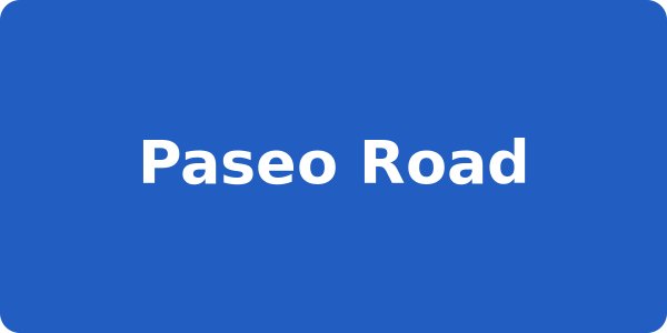 Paseo Road